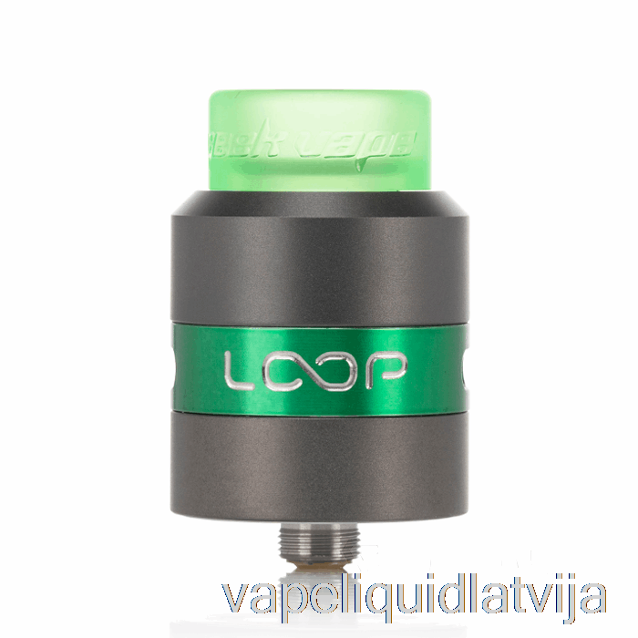 Geek Vape Loop 24mm Rda Gunmetal / Green Vape šķidrums